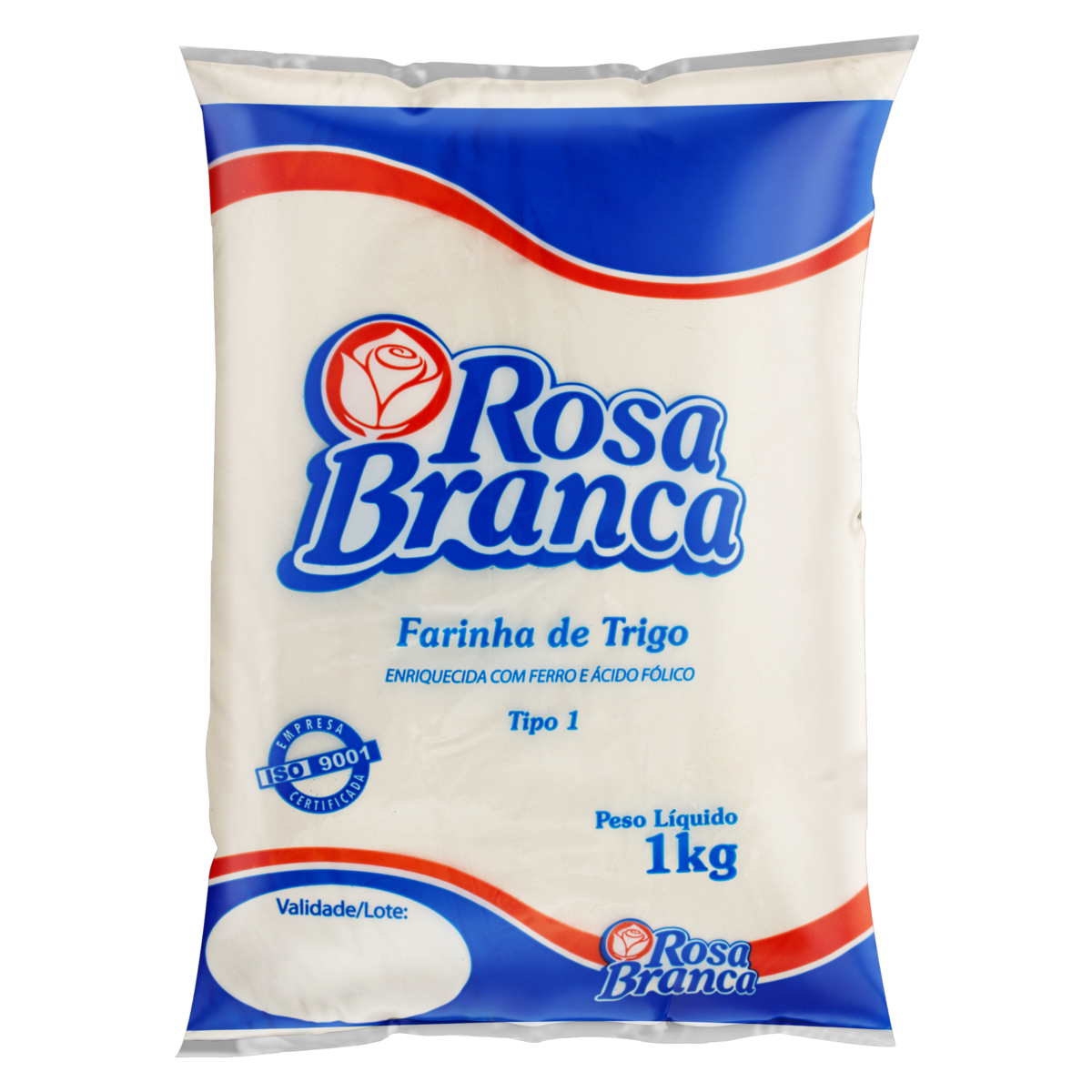 Farinha De Trigo Rosa Branca 1kg