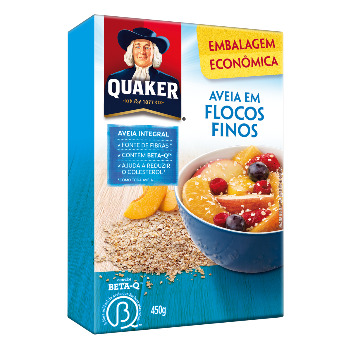 Aveia Quaker Tp 450g