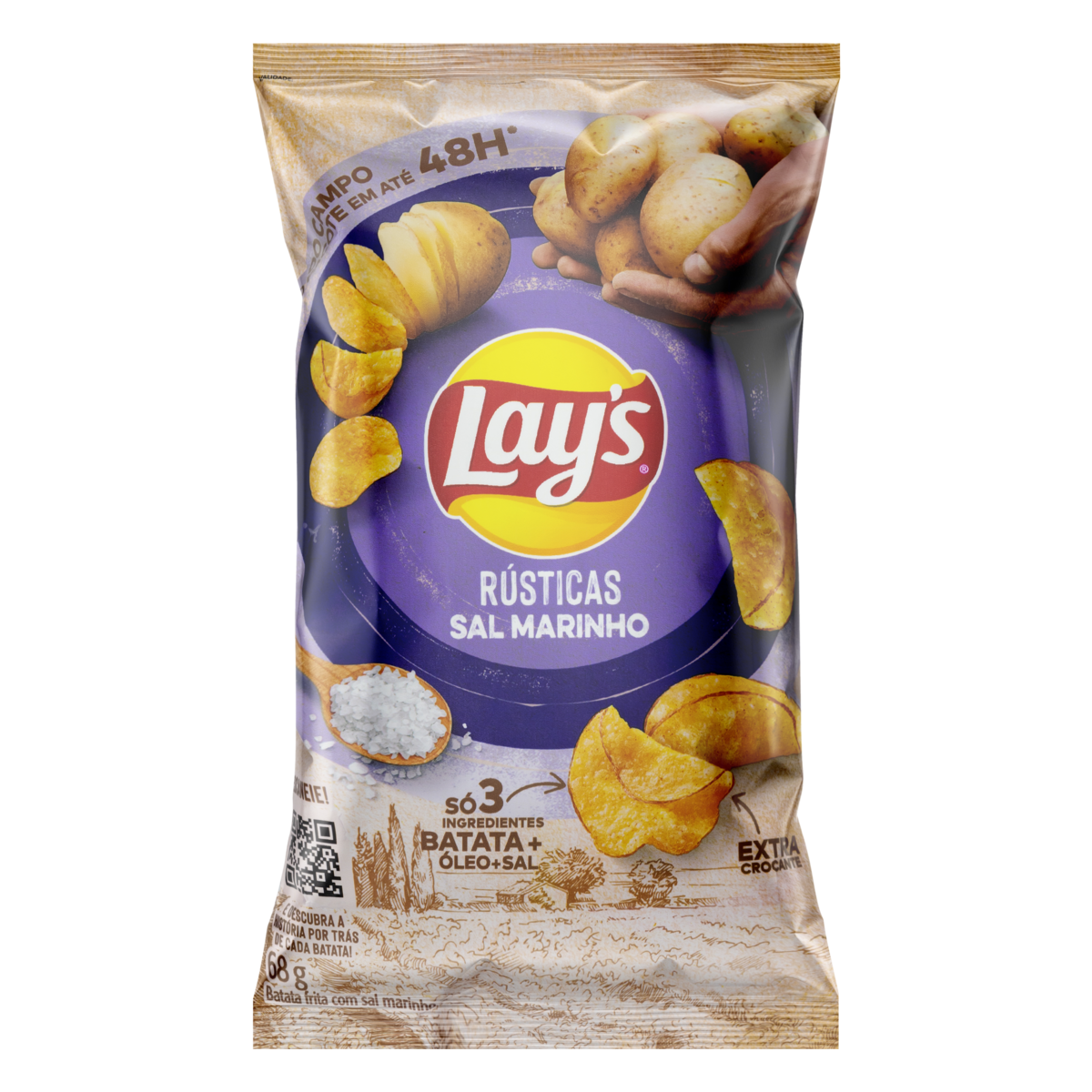 Batata Rustica Lays 68g