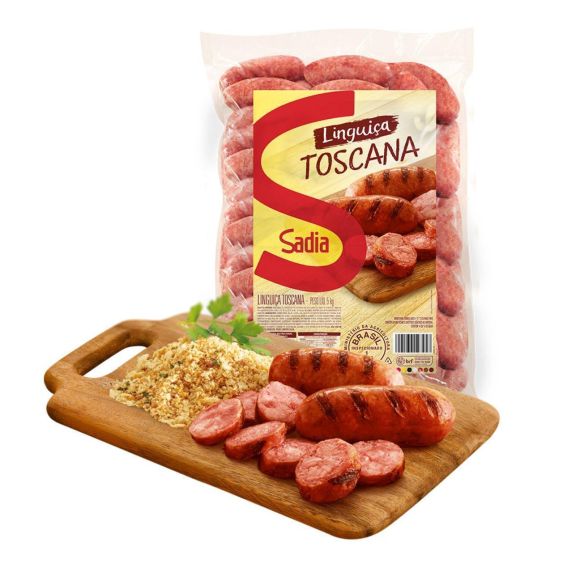 Linguica Toscana Sadia Pct 5kg