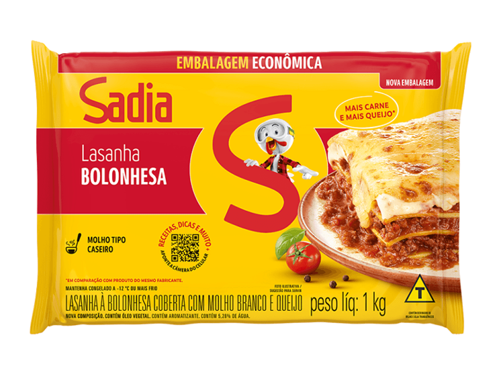 Lasanha Sadia 1kg