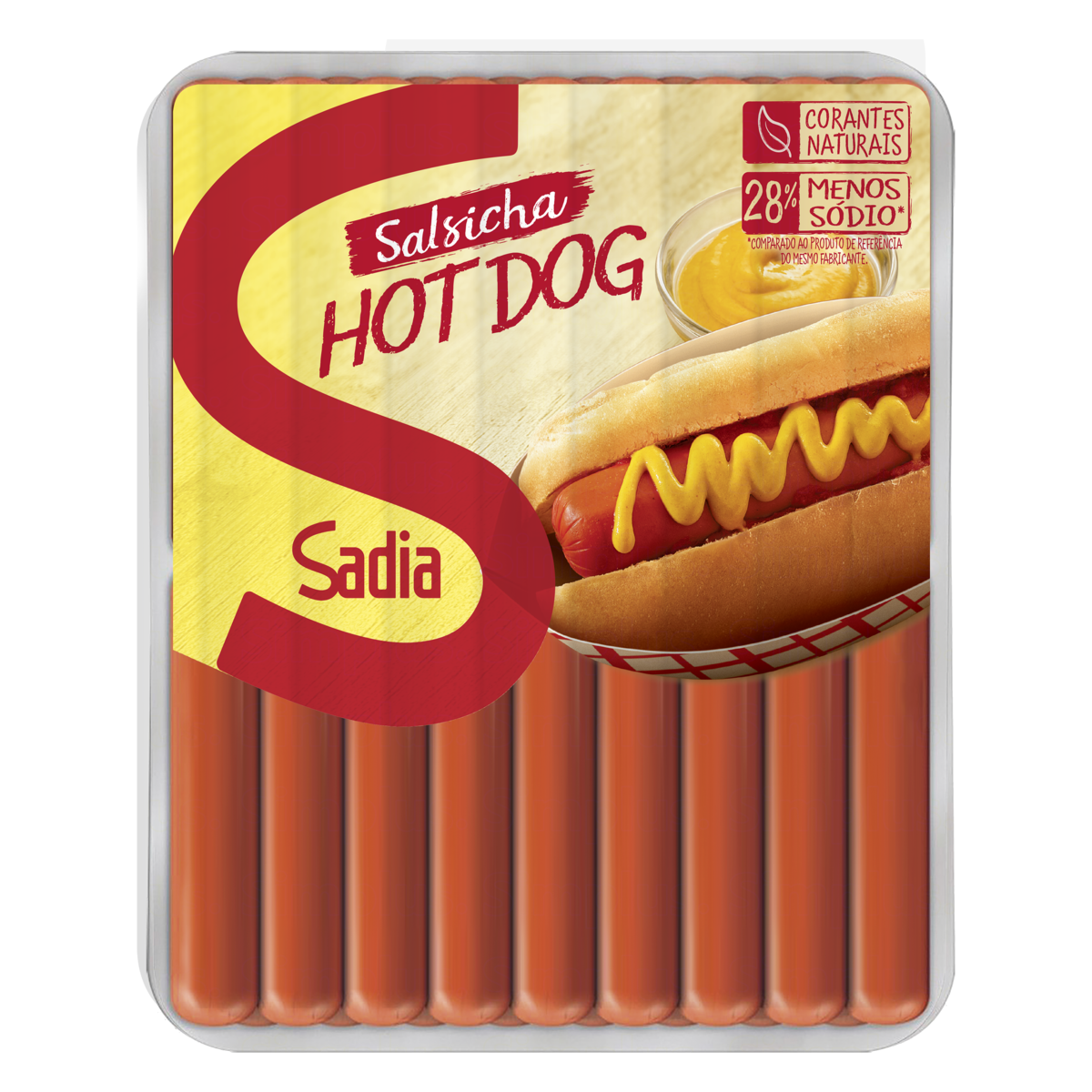 Salsicha Sadia Hot Dog Pct 3kg