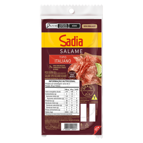 Salame Sadia 100g