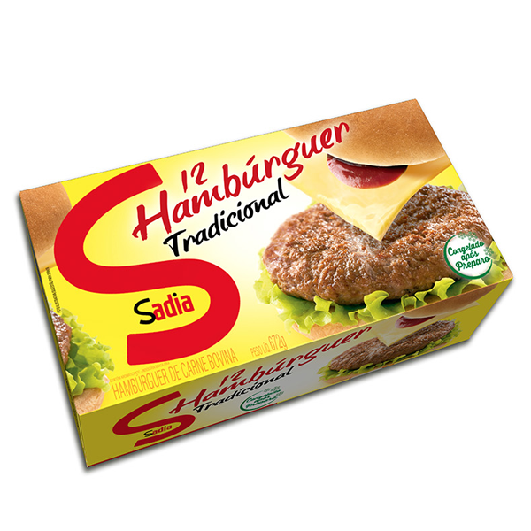 Hamburguer Sadia 672g