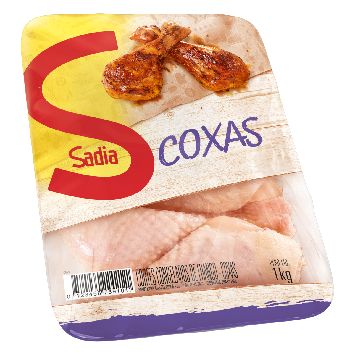 Coxas Frango Sadia Bdj 1kg
