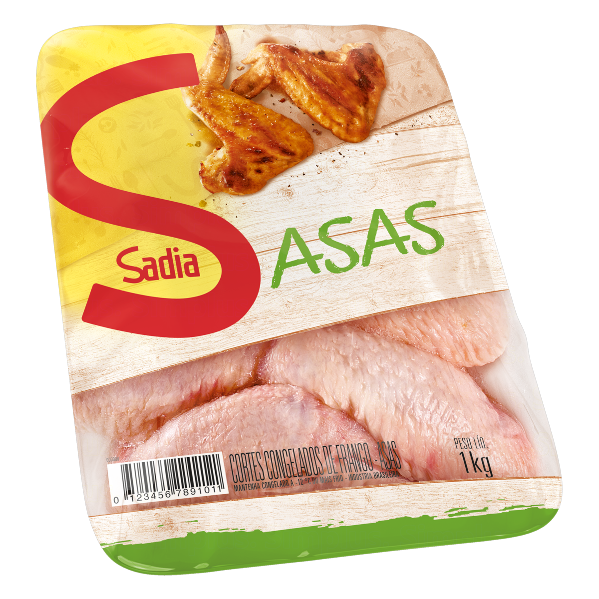 Asas De Frango Sadia Bdj 1kg