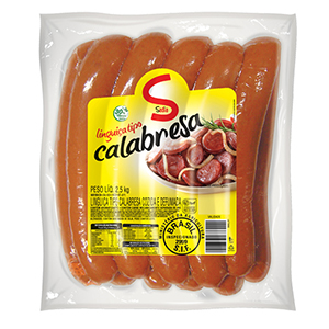 Linguica Calabresa Sadia Pc 2,5kg