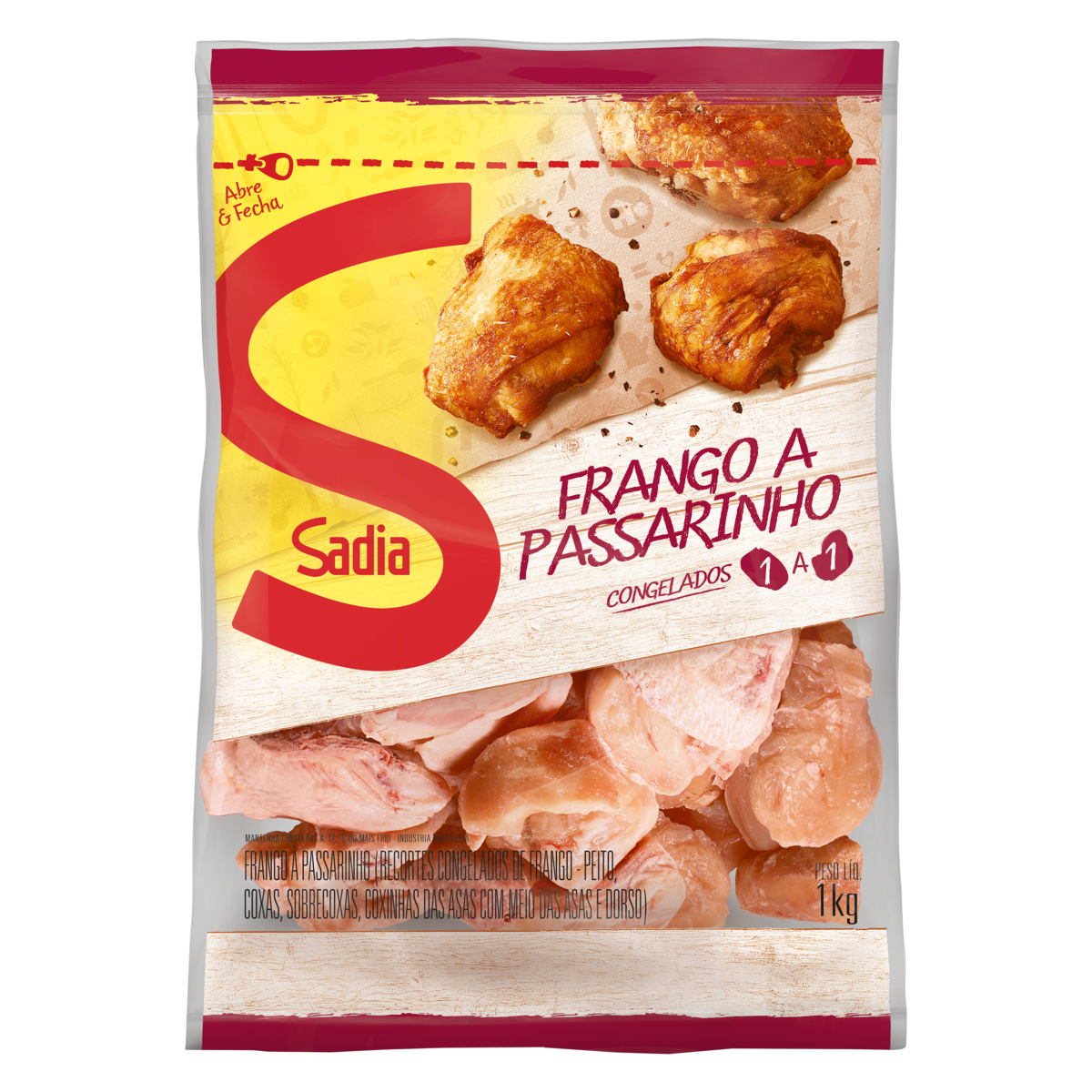 Frango a Passarinho Sadia 1kg