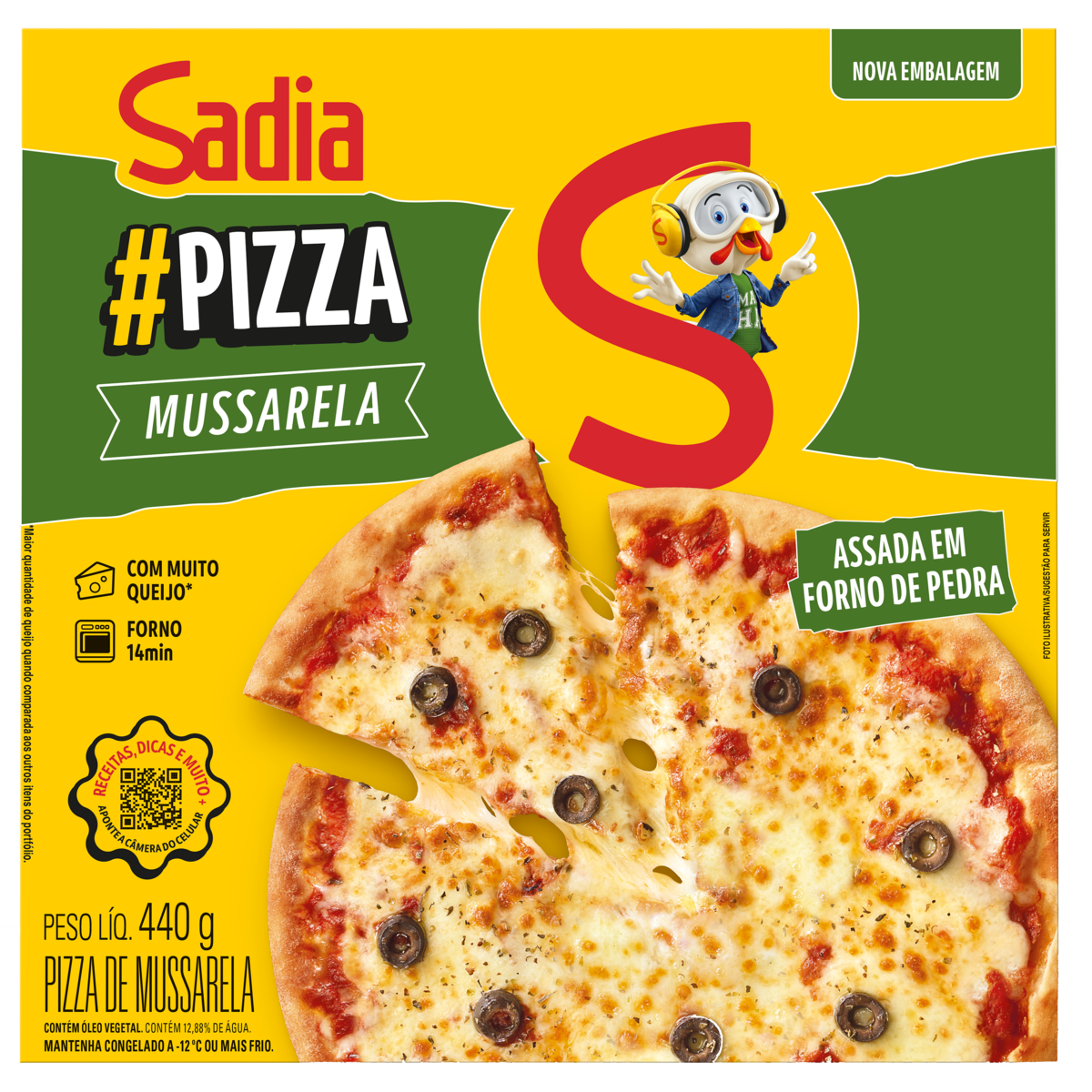 Pizza Sadia 440g