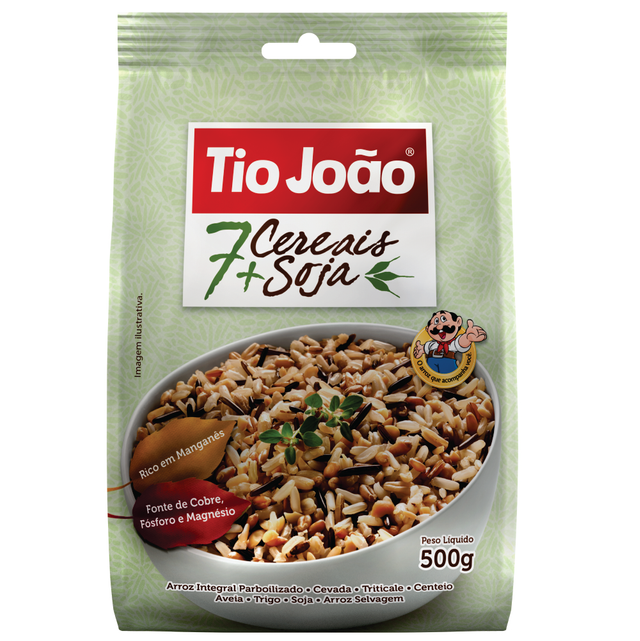 Arroz 7 Cereais Tio Joao 500g