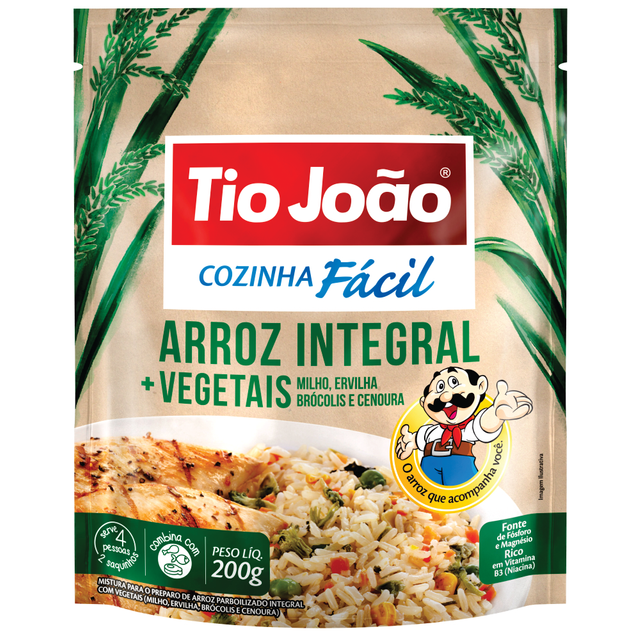 Arroz Tio Joao Integral 250g