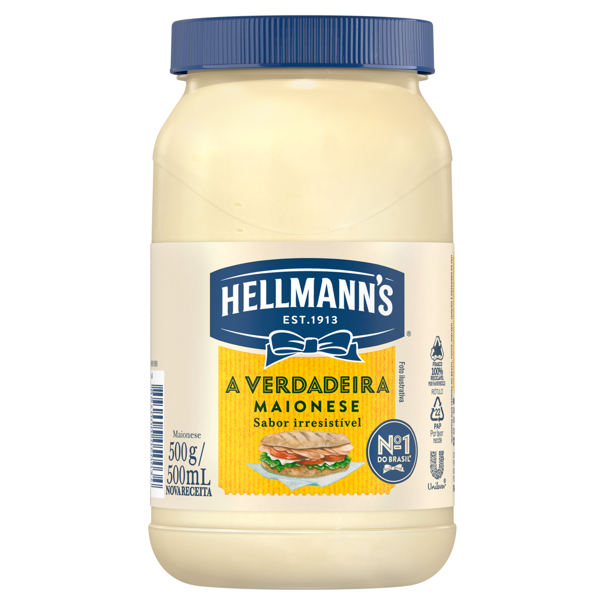 Maionese Hellmanns Pt 500g