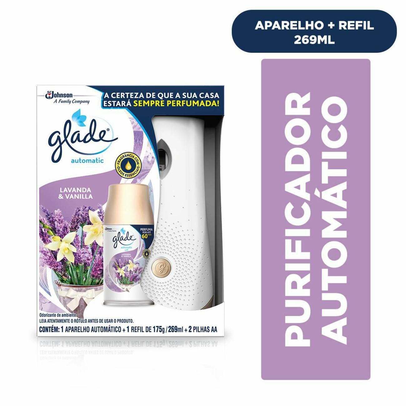 Aparelho e Odoriz Automatico Glade 269ml