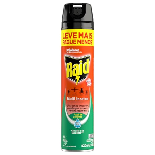 Inseticida Raid Lv450ml Pg300ml