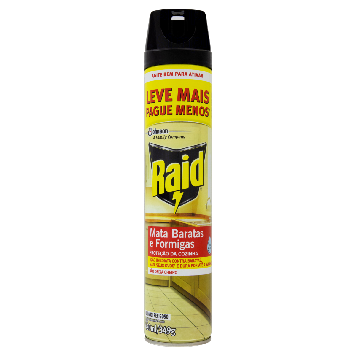 Inseticida Raid Lv450ml Pg300ml