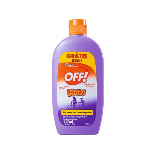 Repelente Locao Off Kids 200ml