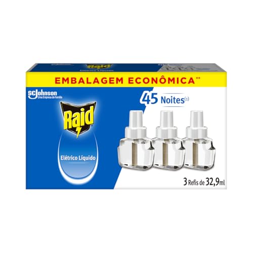 Inseticida Eletrico Raid Refil 3 Un
