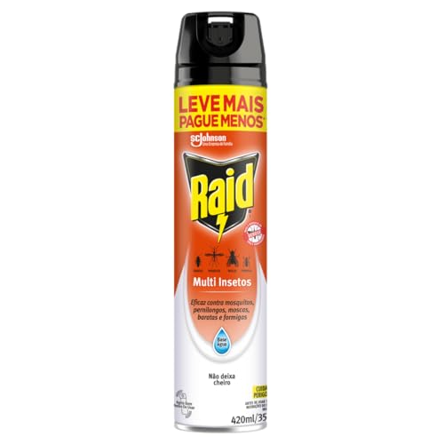 Inseticida Raid Lv420ml Pg365ml