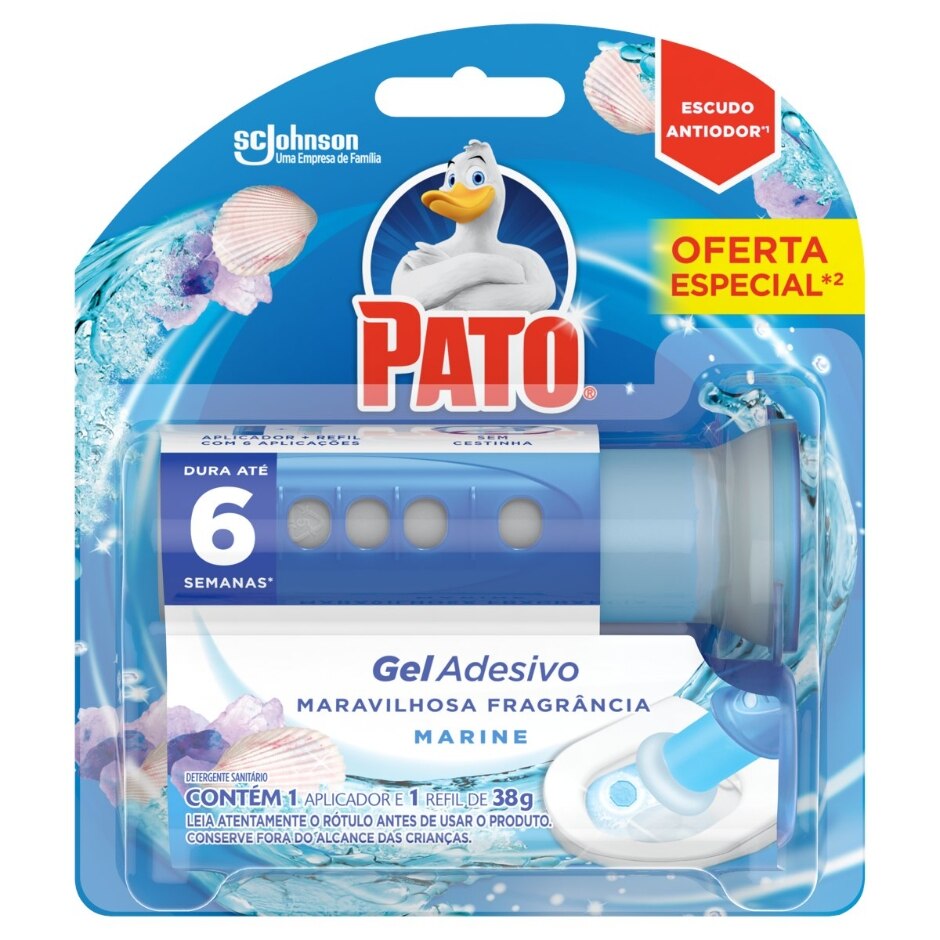 Gel Adesivo Pato C/6 38g Refil+ Aplicador