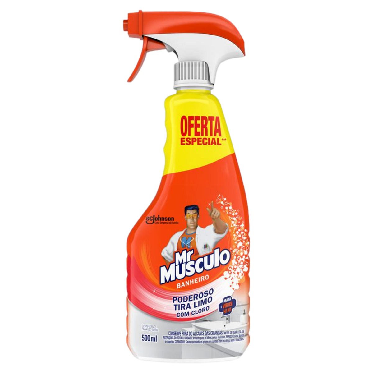 Desinfetante Mr Musculo Banheiro 500ml