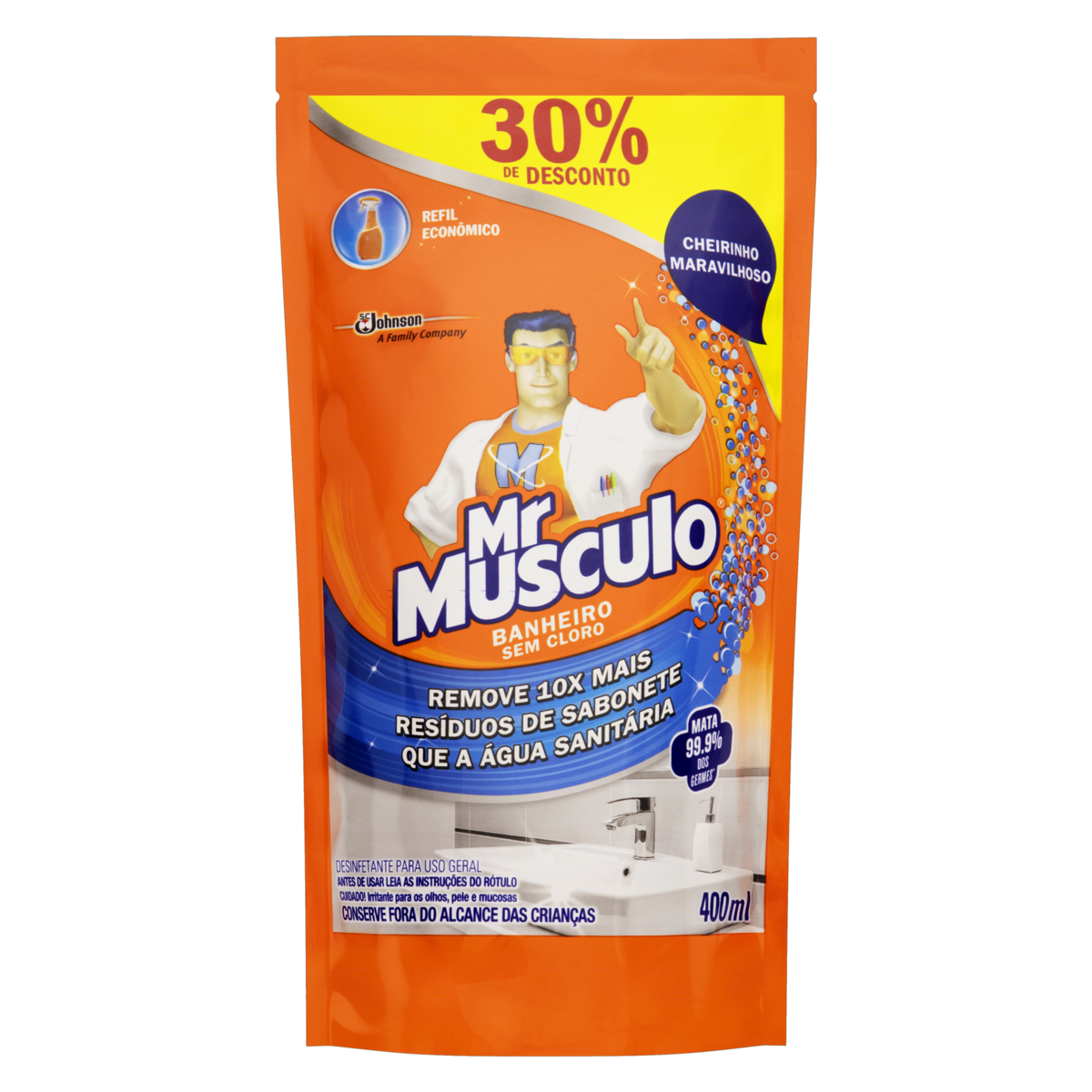 Desinfetante Banheiro Mr Musculo 400ml