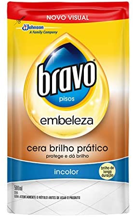 Cera Bravo Bril Incolor Refil 500ml