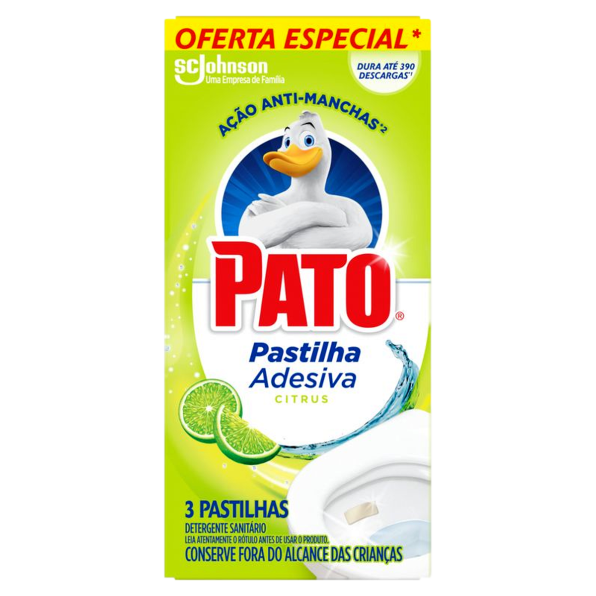 Pastilha Sanitaria Adesiva Pato 20% 3un