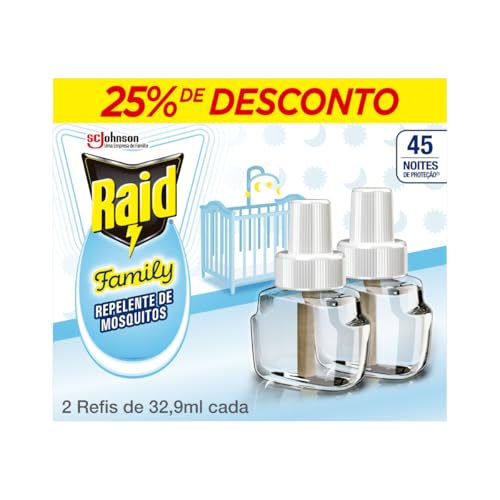Inseticida Eletrico Raid Refil Family 2 Un