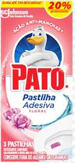 Pastilha Sanitaria Adesiva Pato 3un