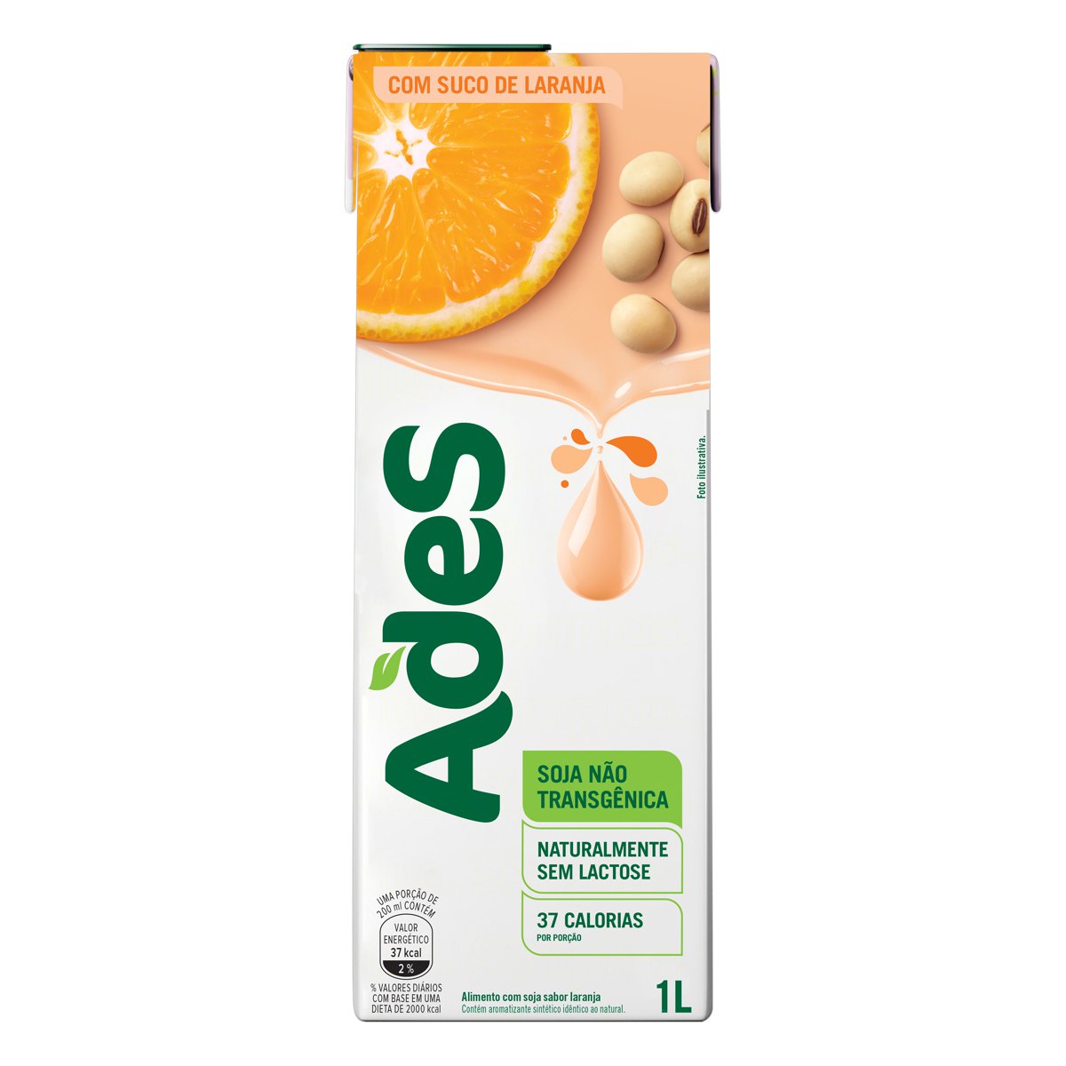 Bebida C/Soja Ades 1l
