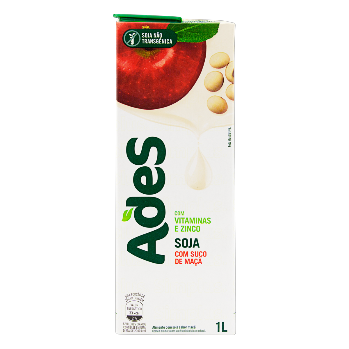 Bebida C/Soja Ades 1l