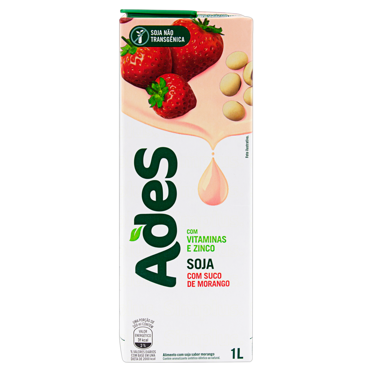 Bebida C/Soja Ades 1l