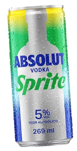 Vodka Sprite Absolut Lt 269ml