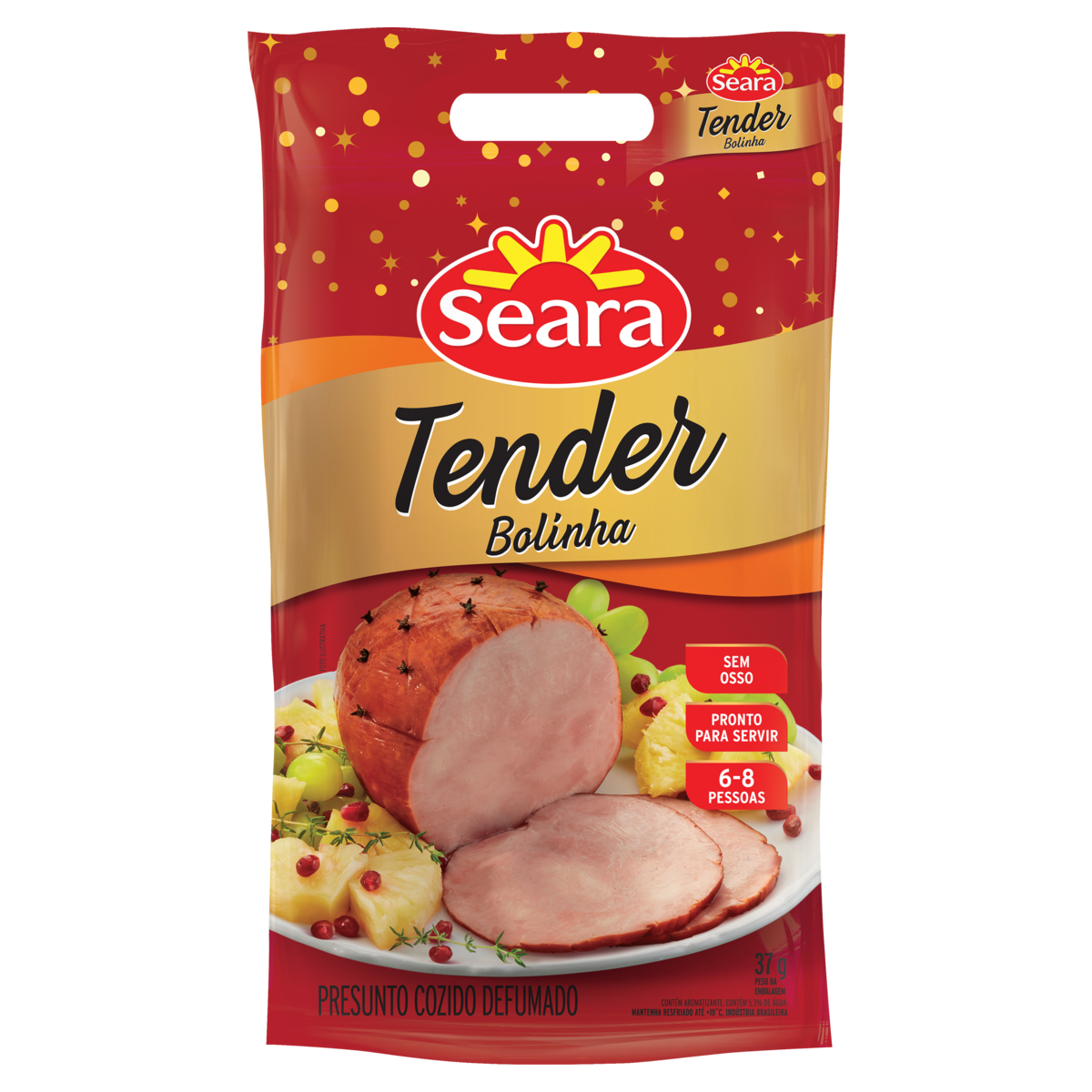 Tender Seara Bolinha Presunto Defumado U