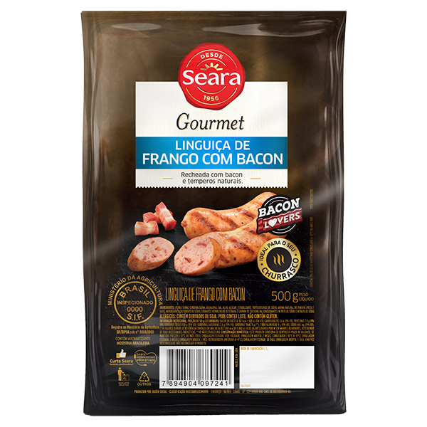 Linguica Toscana Seara 500g