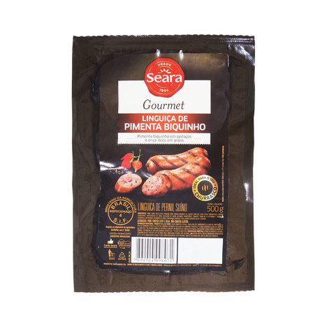 Linguica Gourmet. Seara 500g
