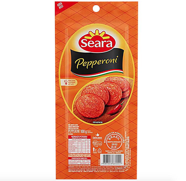 Salame Hamburgues Seara 100g