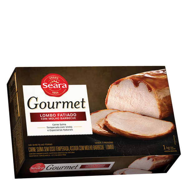 Lombo Fatiado Seara 1kg