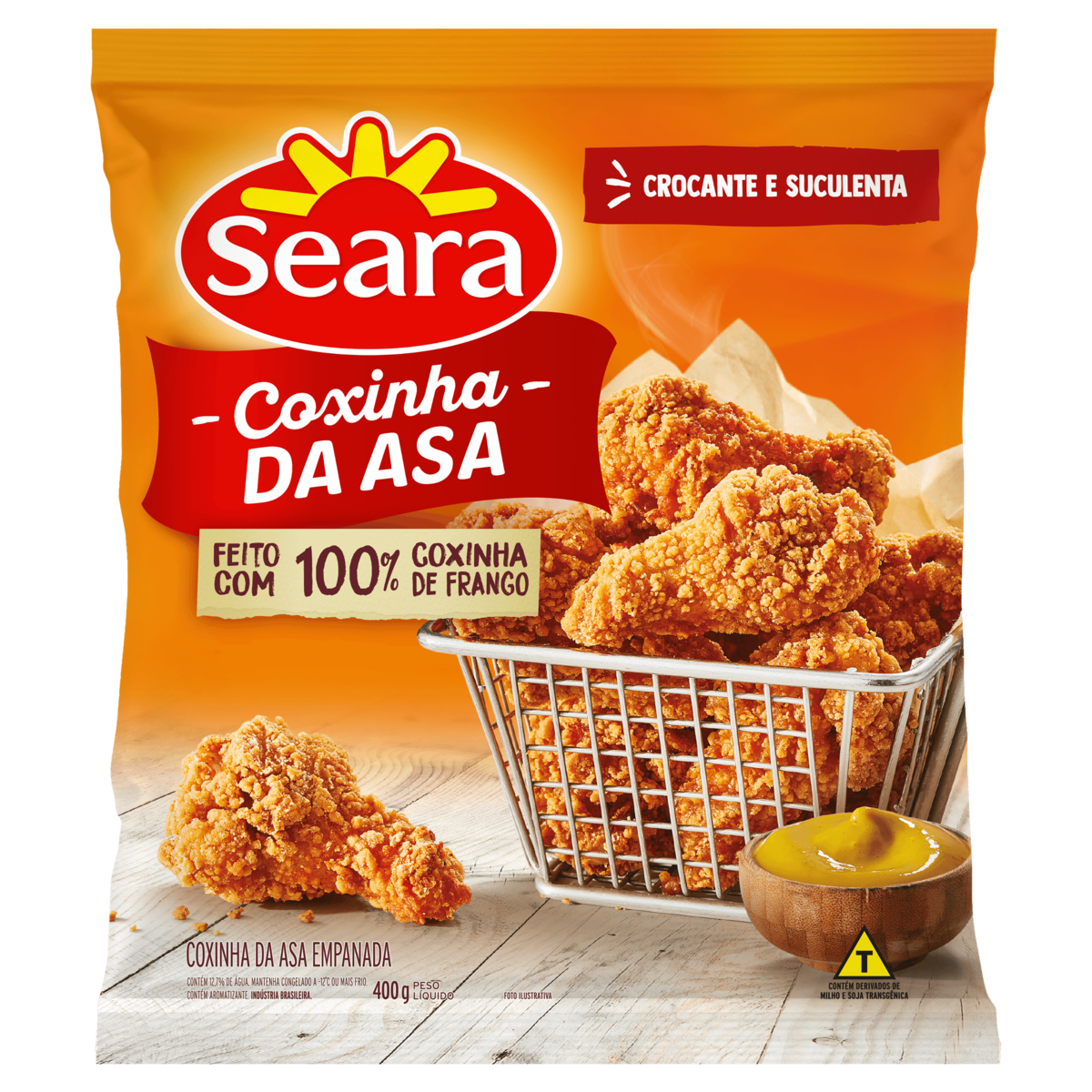 Coxinha Da Asa Seara 400g