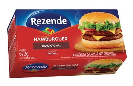 Hamburguer Rezende 672g