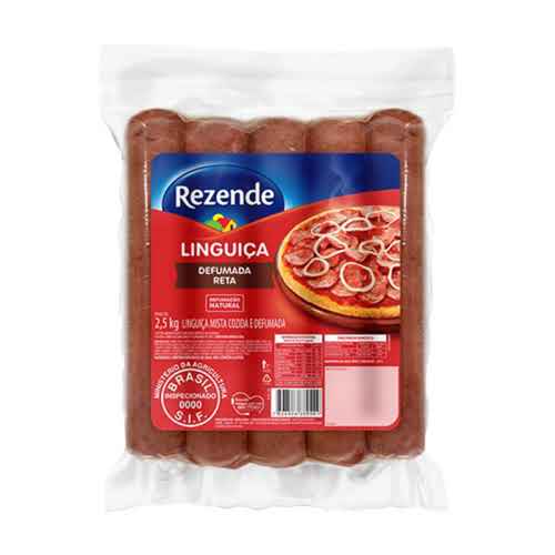 Linguica Rezende Reta Pct 2,5kg
