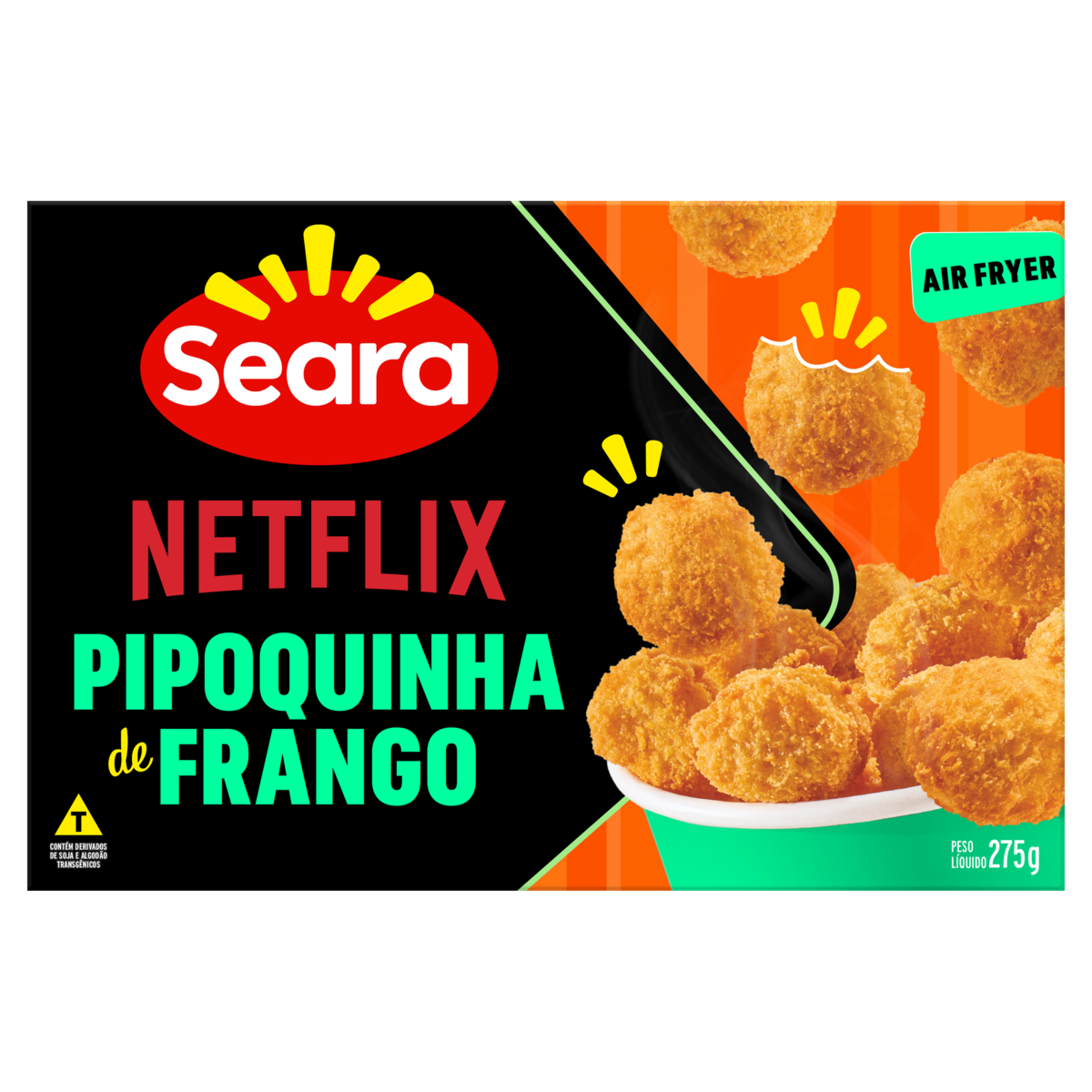 Pipoquinha Frango Seara 275g