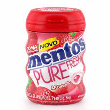 Goma De Mascar Gar Mentos Pure Fresh  56g