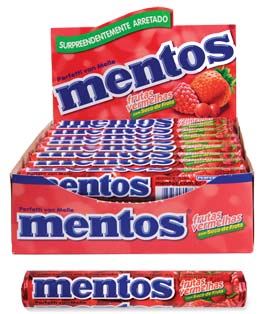 Mentos Stick Frutas Vermelhas 38g