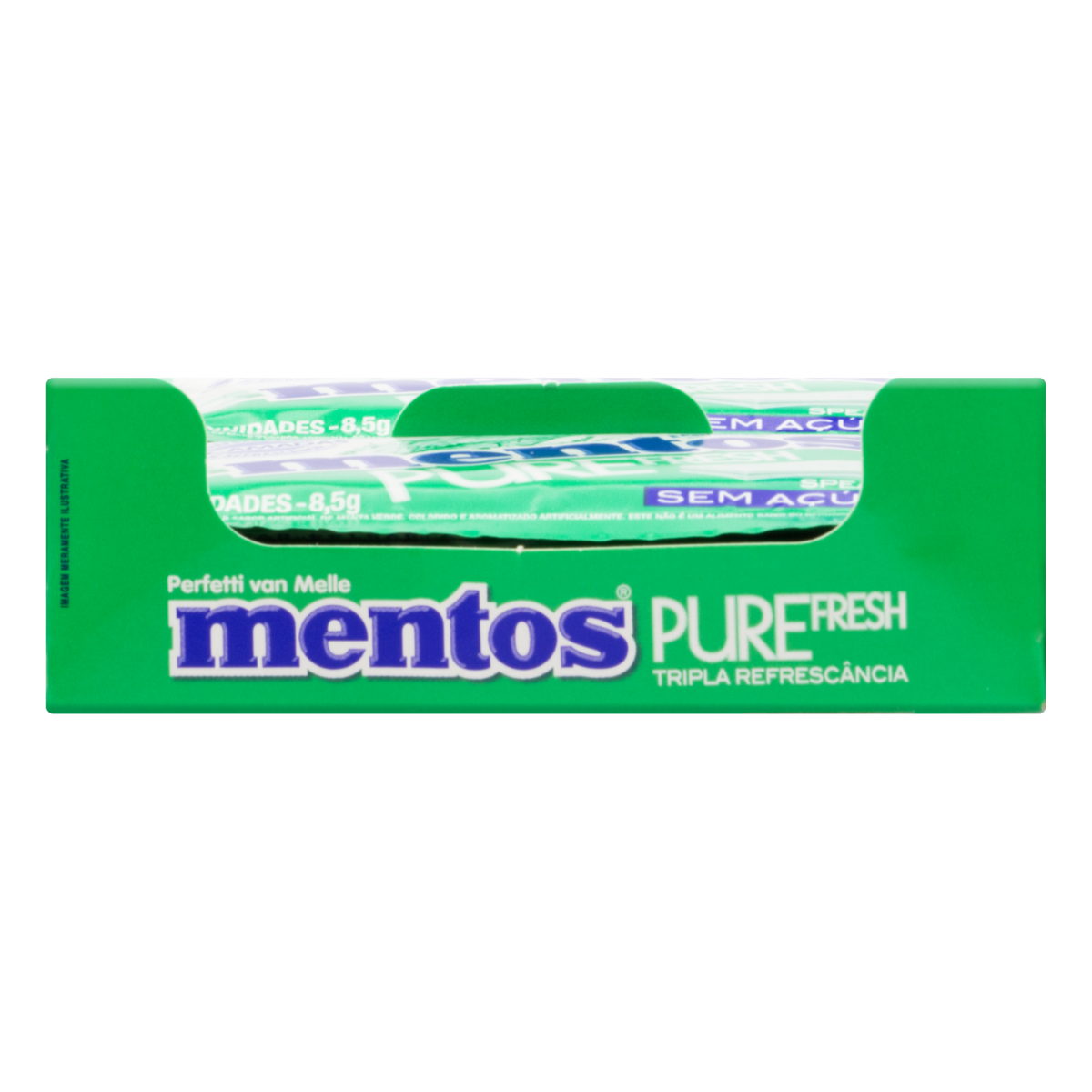 Goma De Mascar Mentos Pure Fresh 3+ 8,5 g