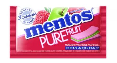 Goma De Mascar Mentos Pure 8,5g