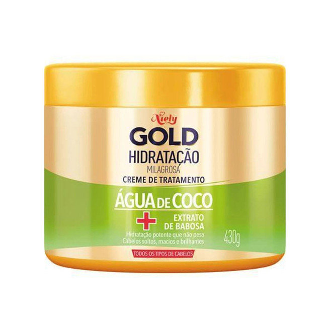 Mascara De Tratamento Niely Gold 430g