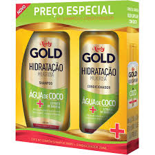 Kit Shampoo+cond Niely Gold 500ml