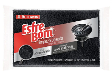 Esponja Esfrebom Limpesa Pesada Und