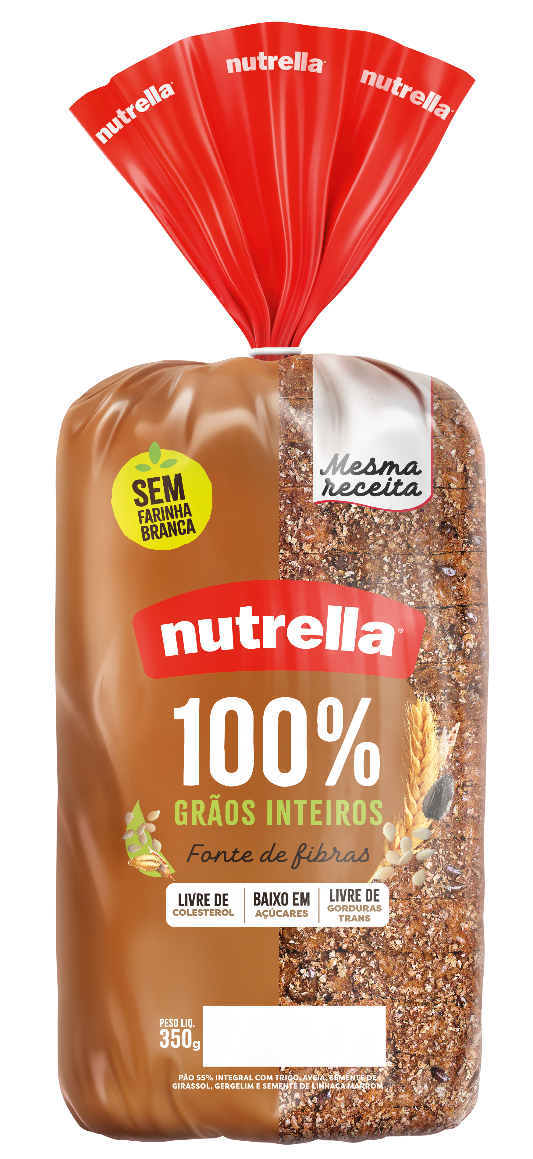 Pao De Forma Nutrella 350g